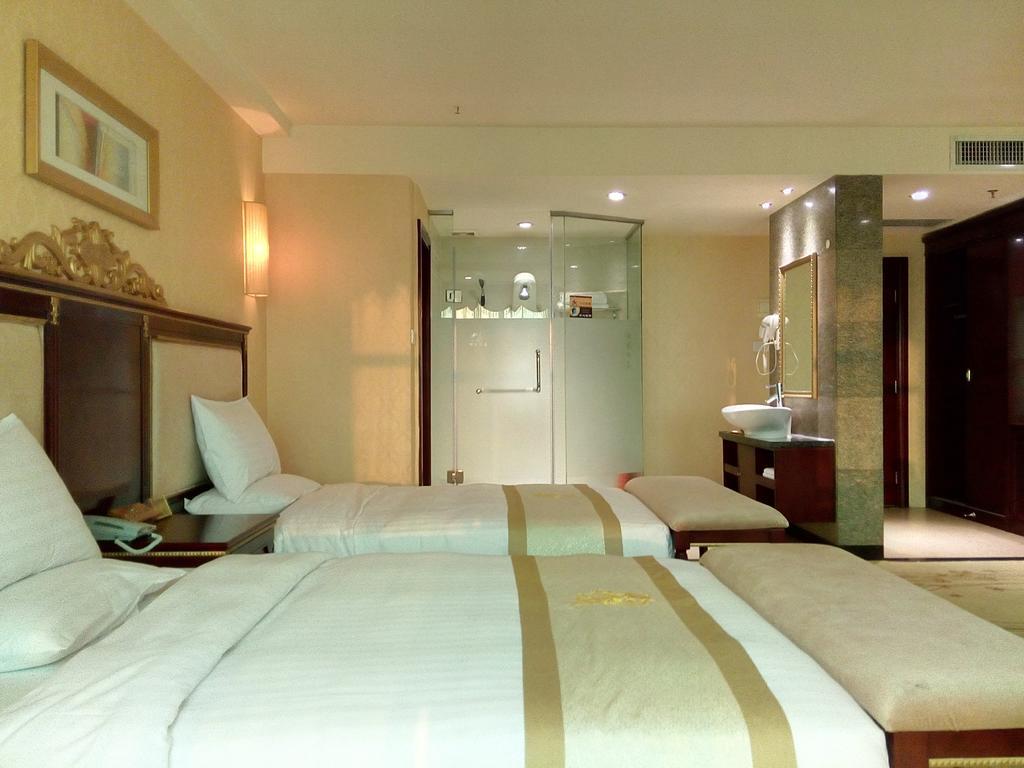 Guangzhou Li Gang Hotel Cantón Habitación foto