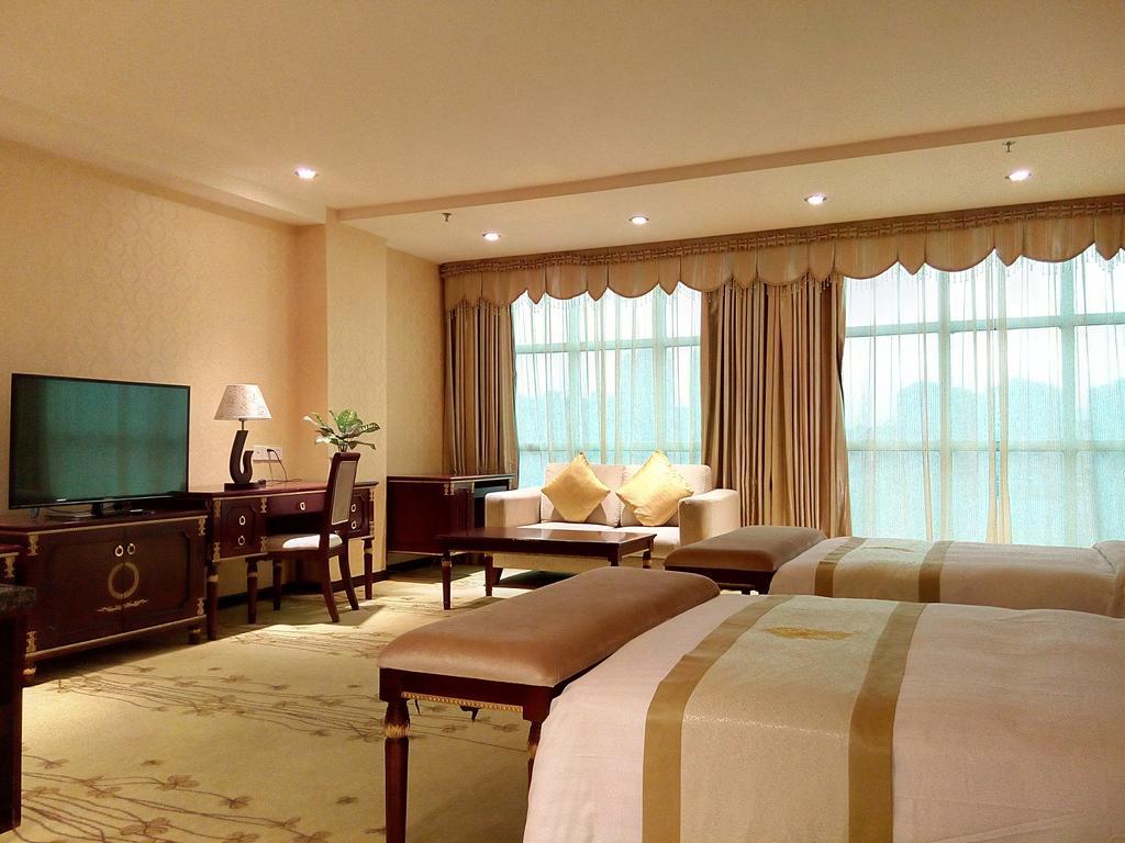 Guangzhou Li Gang Hotel Cantón Habitación foto